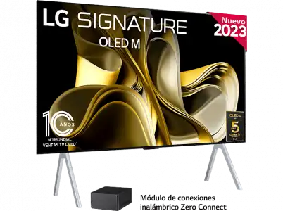 TV OLED evo 97" - LG OLED97M39LA, UHD 4K, Smart TV, DVB-T2 (H.265), Gris grafito oscuro