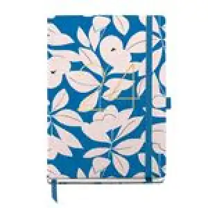 Agenda anual 2024 Miquelrius Plus semana vista Blue Bloom