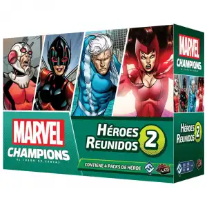 Asmodee Marvel Champions Héroes Reunidos 2 Expansión Juego de Cartas