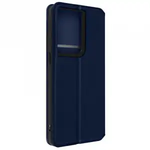 Avizar Funda Tarjetera con Soporte Azul para Oppo Reno 8 Pro 5G