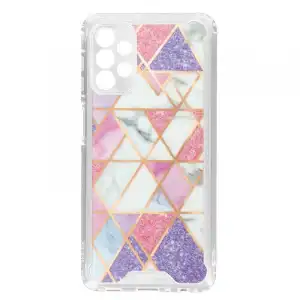 Carcasa De Mármol H?brido Con Esquinas Reforzadas - Blanco Samsung Galaxy A53 5g
