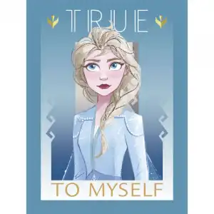 Erik Lámina Disney Frozen True To Myself 40x30cm