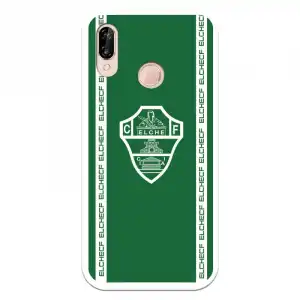 Funda Para Huawei P20 Lite Del Elche Cf Escudo Fondo Verde Escudo Fondo Verde - Licencia Oficial Elche Cf