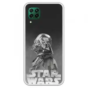 Funda Para Huawei P40 Lite Oficial De Star Wars Darth Vader Fondo Negro - Star Wars