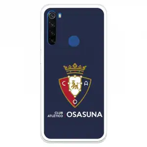 Funda Para Xiaomi Redmi Note 8t Del Osasuna Escudo Fondo Azul - Licencia Oficial Ca Osasuna