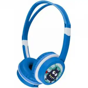 Gembird MHP-JR-B Auriculares para Niños con Limitador de Volumen Azul