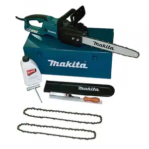 Makita UC4050AKX Motosierra Eléctrica 2000W 40cm + Maletín con Accesorios