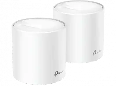 Router inalámbrico - TP-Link Deco X20, Pack de 2, MU-MIMO, OFDMA, Wifi 6(IEEE 802.11ax),Blanco