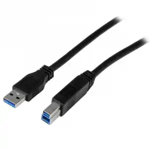 StarTech Cable USB 3.0 A a B Macho/Macho 2m Negro