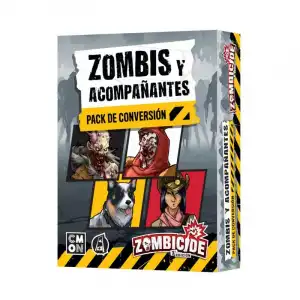 Asmodee Zombicide 2e: Zombis y Acompañantes Pack de Conversión Juego de Mesa