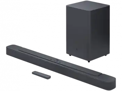 Barra de sonido - JBL 2.1 Deep Bass (MK2), Bluetooth, Subwoofer Inalámbrico, 50 W, Negro