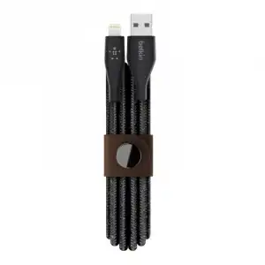 Belkin DuraTek Cable de USB a Lightning con Cinta 3m Negro