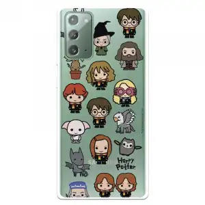 Funda Oficial de Harry Potter Personajes Iconos para Samsung Galaxy Note 20