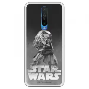 Funda Para Xiaomi Redmi K30 Oficial De Star Wars Darth Vader Fondo Negro - Star Wars