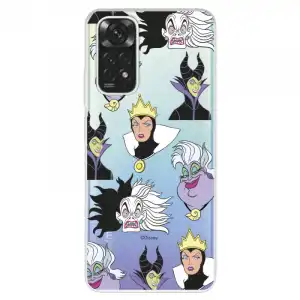 Funda Para Xiaomi Redmi Note 11 Pro 5g Oficial De Disney Villanas Patrón - Villanas Disney