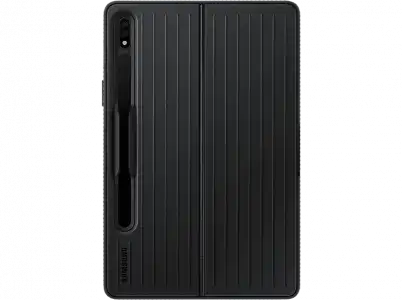 Funda tablet - Samsung Protective Standing Cover EF-RX800CBEGWW, Para Galaxy Tab S8+, Trasera, TPU, Negro