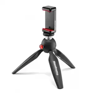 Mini trípode Manfrotto Pixi Smart con pinza universal para Smartphone