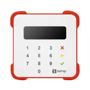 Mobilis - Carcasa roja Mobilis para datáfono SumUp Air.