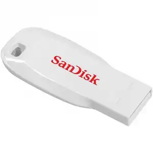 SanDisk Cruzer Blade 16GB USB Blanco