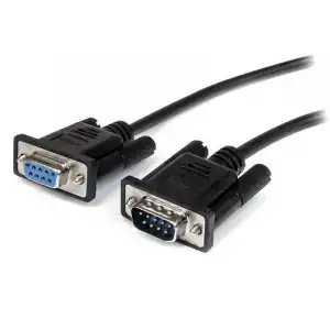 Startech Cable de Extensión Serial DB9 Macho/Hembra 1m