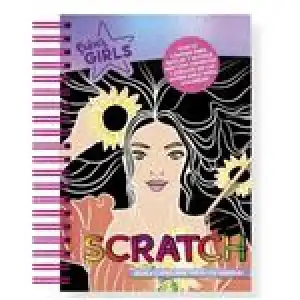 Súper Girls Neón Scratch Art
