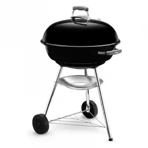 Weber Compact Kettle Barbacoa de Carbón 57cm Negro