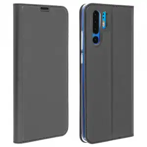 Avizar Funda Cartera Negra para Huawei P30 Pro