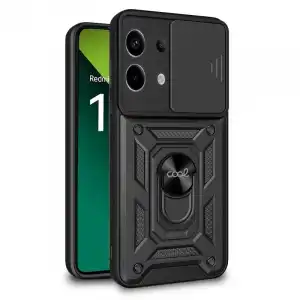 Cool Carcasa Hard Ring Negro para Xiaomi Redmi Note 13 Pro 5G
