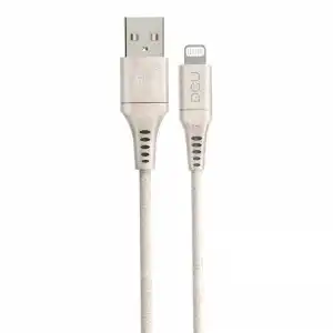DCU Cable USB a Lightning para iPhone/iPad ECO Friendly 1.5m Natural