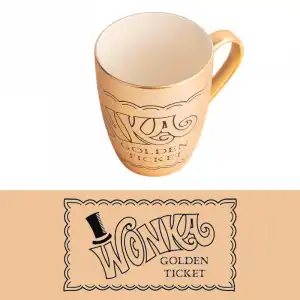Erik Editores Taza Willy Wonka Golden Ticket