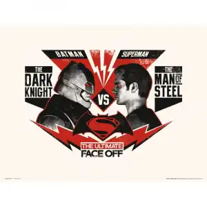 Erik Lámina DC Batman Vs Superman Ultimate Face Off 40x30cm