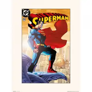 Erik Lámina DC Superman Vol 2 Nro. 204 40x30cm