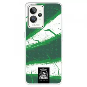 Funda Para Realme Gt 2 Pro Del Líneas Verdes Y Blancas - Licencia Oficial Rio Ave Fc