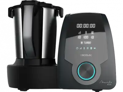 Robot de cocina - Cecotec Mambo 8590, Multifuncional, 1700 W, 3.3 l, 30 funciones, 5 accesorios, Negro