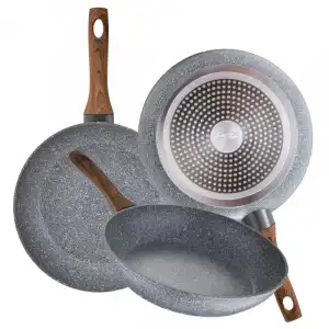 San Ignacio Daimiel Set 3 Sartenes de Aluminio Forjado 22/24/26cm