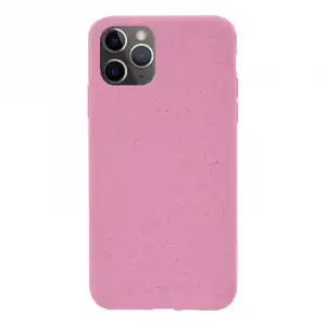 4-OK Funda Ecológica Biodegradable Rosa para IPhone 11 Pro Max