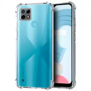 Cool Funda AntiShock Transparente para Realme C21 2021