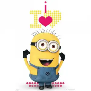 Erik Maxi Póster Minions I Love 91.5x61cm