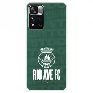 Funda Para Xiaomi Redmi Note 11 Del Rio Ave Fc Escudo Blanco - Licencia Oficial Rio Ave Fc