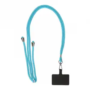Ksix Colgante para Móvil Universal con Tarjeta Adaptadora 160 Cm Turquesa
