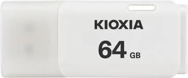 Pendrive Memoria USB 2.0 Kioxia U202 64GB Blanco