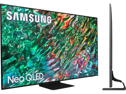 TV QLED 55" - Samsung QE55QN90BATXXC, Neo 4K, Procesador 4K con IA, Smart TV, Negro