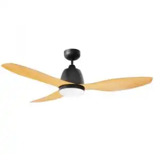 Ventilador De Techo Martec Elite Matt Negro Bamboo Blades