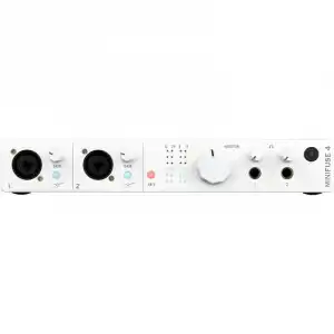 Arturia MiniFuse 4 Interfaz de Audio y MIDI USB Compacta Blanca