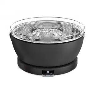Feuerdesign Vesuvio Parrilla Mesa Carbón Vegetal - Barbacoa (parrilla, Carbón Vegetal, 33 Cm, 4 Personas(s), Mesa, Plancha)