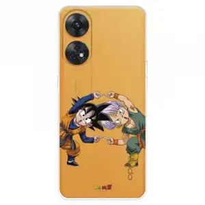 Funda Para Oppo Reno 8t Oficial De Dragon Ball Goten Y Trunks Fusión - Dragon Ball
