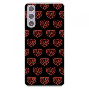 Funda Para Samsung Galaxy S21 Fe Licencia Oficial Rayo Vallecano Escudo Patrón Fondo Negro