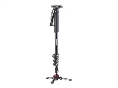 Manfrotto - Monópode video XPRO + Con plataforma/zapata 577. Base fluida