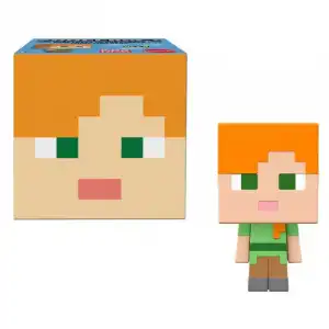 Mattel Minecraft Cabeza Mob Mini Alex Figura