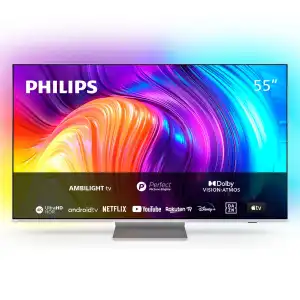 Philips - TV LED 139 cm (55') Philips 55PUS8807/12 UHD 4K, Android TV con inteligencia artificial, HDR10+, Dolby Vision & Dolby Atmos (Reacondicionado grado A).